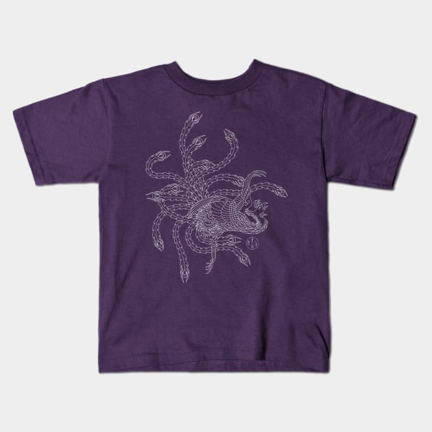 Phoenix rising Kids T-Shirt by Blacklinesw9